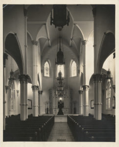 Mickve Israel Synagogue. From the Foltz Photography Studio Photographs, MS 1360.