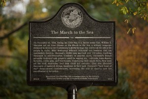 The March to the Sea - Atlanta Marker