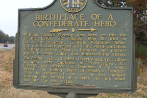 Birthplace of a Confederate Hero
