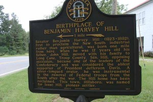 Birthplace of Benjamin Harvey Hill 