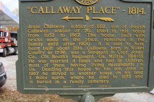 Callaway Place - 1814