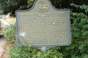 Cleburne's and Maney's Divs.