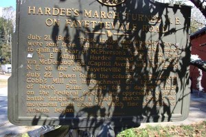 Hardee's March Turned N.E. on Fayetteville Road