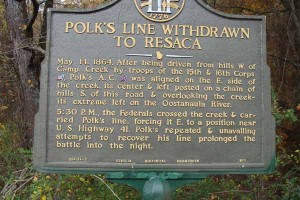 Polk's Lines Withdrawn to Resaca