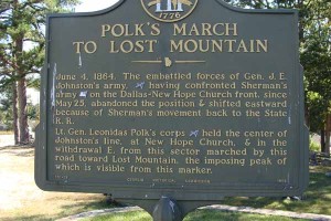 Polk's March to Lost Mountain