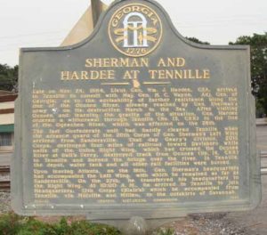 Sherman and Hardee at Tennille