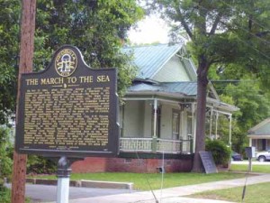 The March to the Sea, Baldwin County