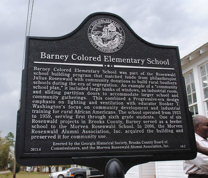 Barney Colored Elementary School - Georgia Historical Society