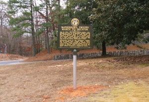 McPherson's Troops March to Decatur Marker