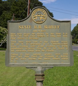 State R.R. Survey Marker