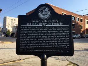Cooper Pants Factory and the Gainesville Tornado
