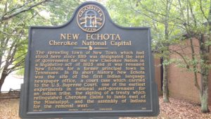 New Echota Cherokee National Capital