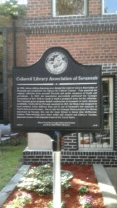 Colored Library Association of Savannah