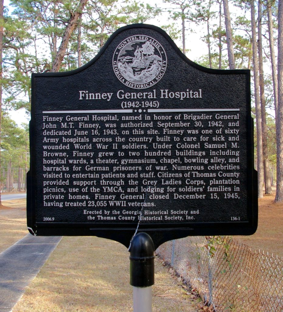 Finney General Hospital Marker