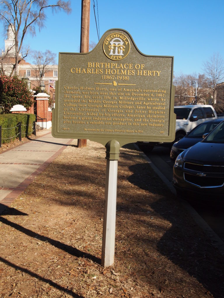 Birthplace of Charles Holmes Herty, Re-erected
