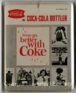 Coca-Cola Bottler Paperweight. GHS Object Collection, A-1690-008