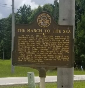 March to the Sea, Henry County- Locust Grove