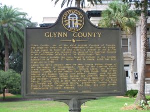 Glynn County Marker