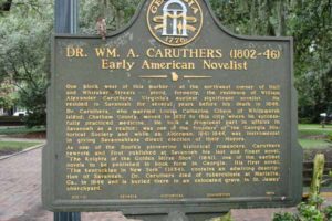 Dr. Wm. A. Caruthers historical marker