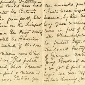 From Juliette Gordon Low to Willie Gordon, 1916. From the Gordon Family papers, MS 318.