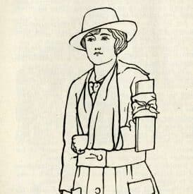 Copy of RB HS3353 GA A25 1920 Girl Scout Handbook 1920, 003 first aid sketch