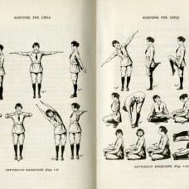 Copy of RB HS3353 GA A25 1920 Girl Scout Handbook 1920, 004 exercises