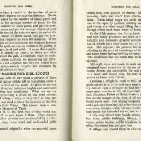 Copy of RB HS3353 GA A25 1920 Girl Scout Handbook 1920, 005 map-making 1