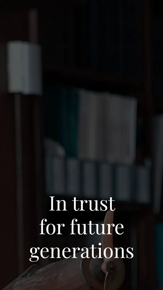 In trust for future generations