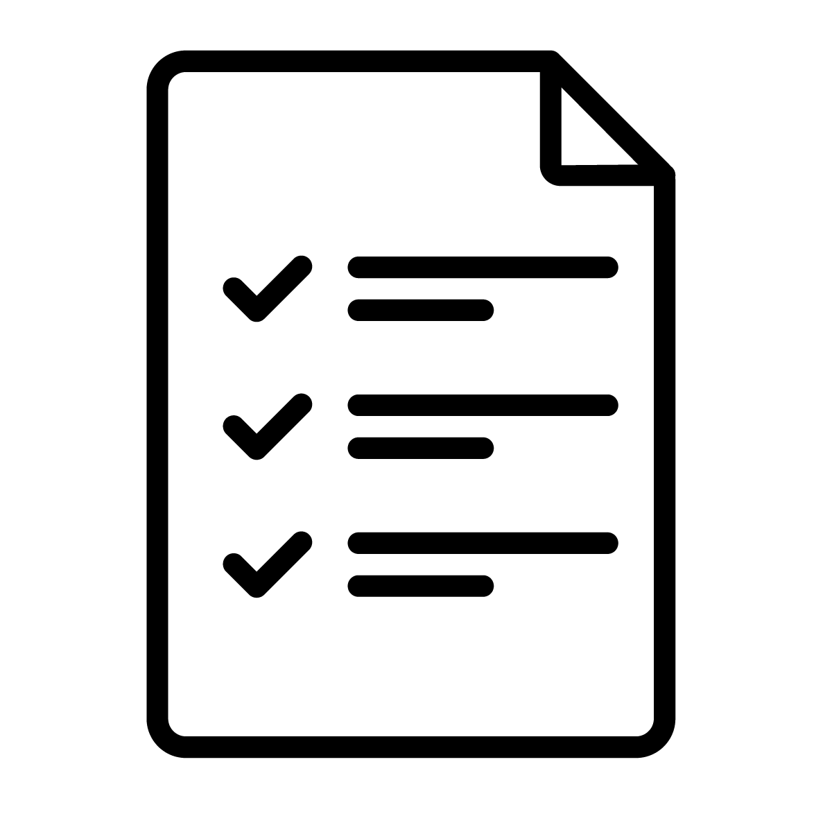 icon of checklist