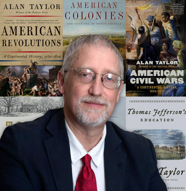 Author and historian Dr. Alan Taylor